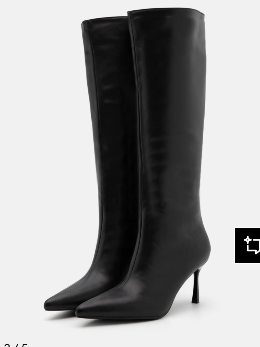 Simmi London - Daija Knee High Leather Boots